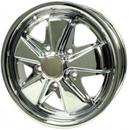 EMPI Chrome 911 Fuchs Alloy 4.5"x15"