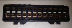 71 only Bug and ghia  12 fuse fuse box, genuine VW