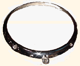 Headlight Rim, Chrome 46-62 Bug