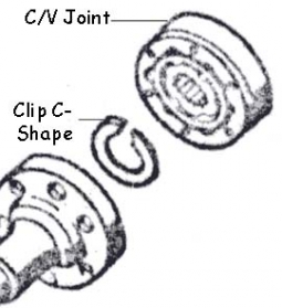 C/V Joint, Bug, Ghia & Type 3  '69 Up