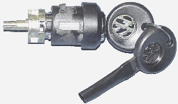 Lock Cylinder,Ignition Switch,W/Keys '71-'79