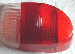 Tail Light Lens, Left, ' 71-'72