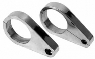 Aluminum Mirror Mount, Clamp on for 1 1/2" tubing, Pair