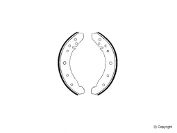 Brake Shoes Type 1 Front 1958-1964