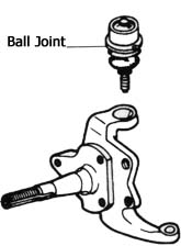 Ball Joint, Upper & Lower,Bus ' 68 - ' 79