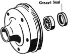 Grease Seal, Front Bus ' 64 -' 67