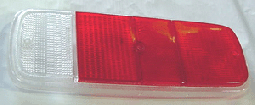 Tail Light Lens/Red,Red,White,Bus '73-'79