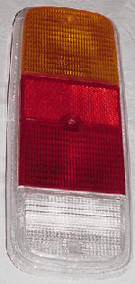 Tail Light Lens, Amber,Red,White,Bus '73-'79