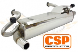 CSP Python exhaust for type 3, 38mm
