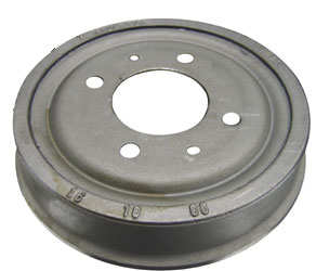 Brake Drum, Rear, T-3 ' 66 - ' 73, 4-Lug: Pierside Parts