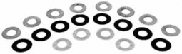 Hardened Spring Shims Kit, 20 Pieces