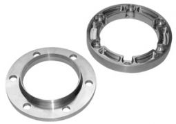 930 Billet Aluminum Boot Retainer and C.V.  Flange, Pair