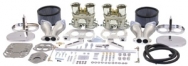 EMPI Dual 44 HPMX Type 1 Carb Kit w/ Chrome Air Cleaners