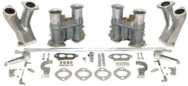 EMPI Dual EPC 48 Carb Kit, Hex Cross Bar Linkage w/ Standard Manifolds