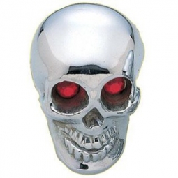 Chrome Skull Knob Shift Knob Large