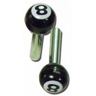 8 Ball Door Lock Knobs