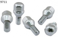 12mm Chrome Lug Bolts, pack of 5