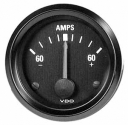 Ammeter Gauge, 60 AMP