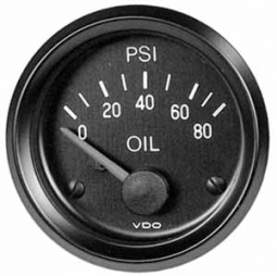 Oil Pressure Gauge, Mech., 0-100PSI