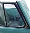 Vent Wing Glass, Convertible Bug,  ' 73 - ' 79