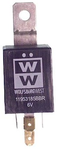 Wolfsburg West Turn Signal Flasher, German, 55-64 Bug and Bus