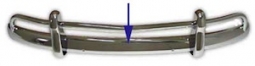 Wolfsburg West Front Bumper Blade American Style, 52-67 Bug