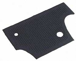 Wolfsburg West Rubber Mat, Firewall, Black, 60-65