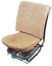 Wolfsburg West Front Seat Backrest, 67 U.S. Bug, 68-72 Euro Bug