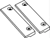 Wolfsburg West Front Sunroof Mechanism Inner Guides, 56-63