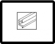 Wolfsburg West Pop Out Window Outer Frame Weatherstrip, Bus thru 67