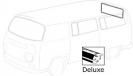 Wolfsburg West Weatherstrip, Rear Window, Deluxe Bus 68-79
